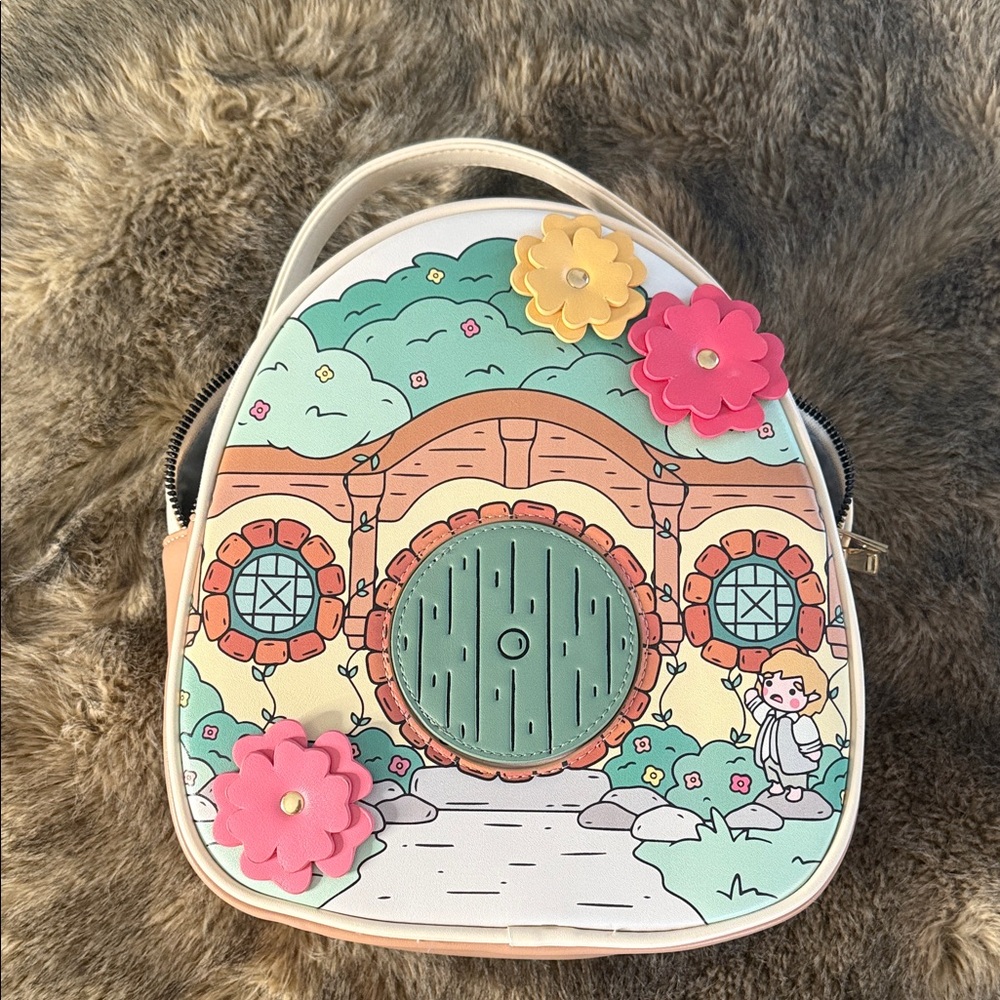 Lord of the Rings Bioworld Backpack w/ Floral Design